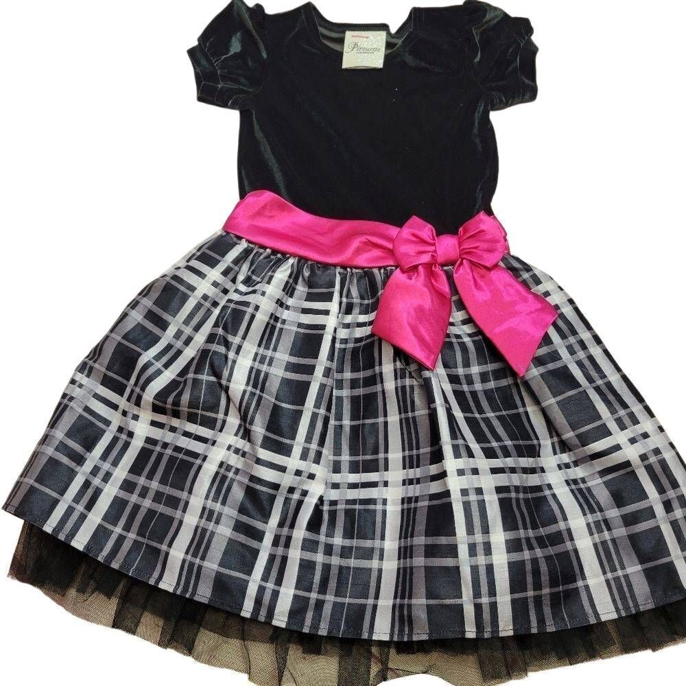Pirouette Los Angeles velvet dress 6x